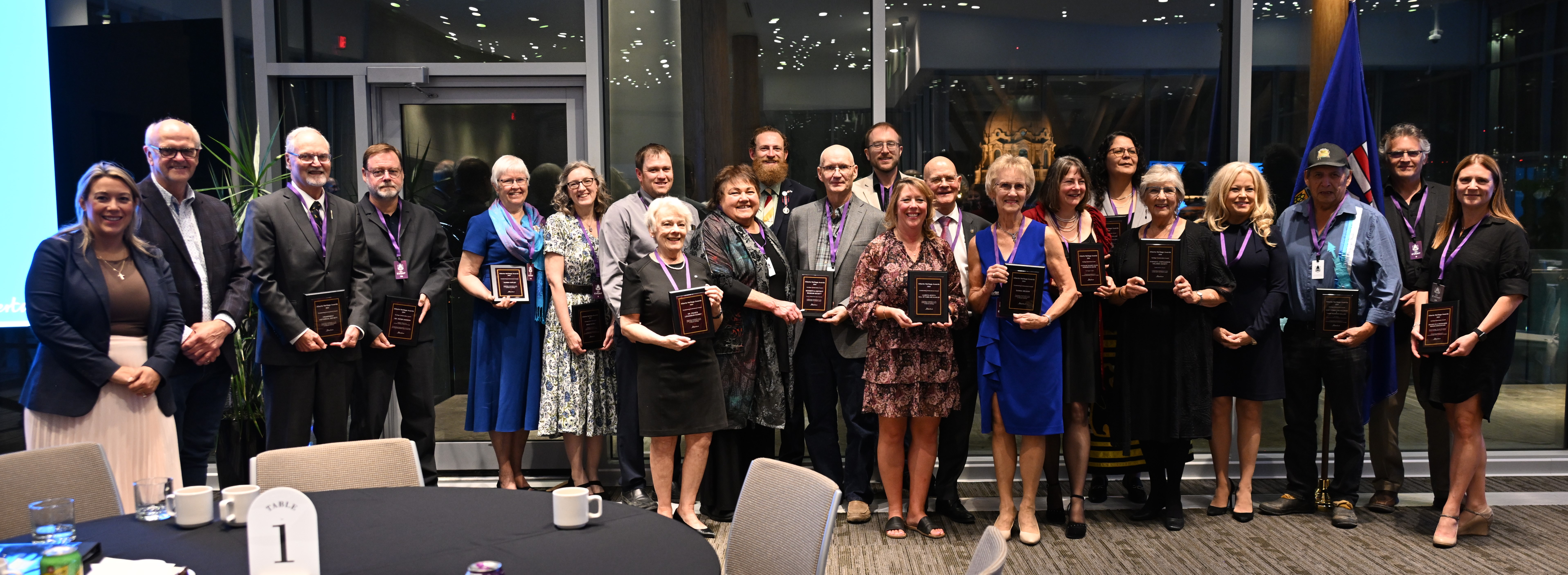 The 2024 Heritage Award recipients gathered on Sept. 26 to receive their awards.