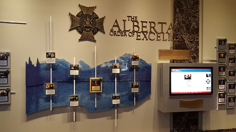 Alberta Order of Excellence portrait galleries